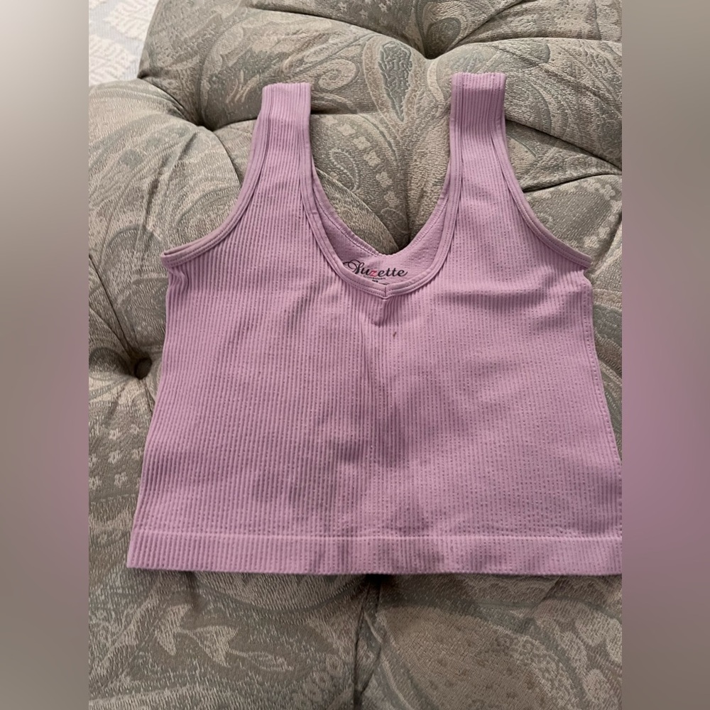 Ribbed Tank Top By Suzette Collection